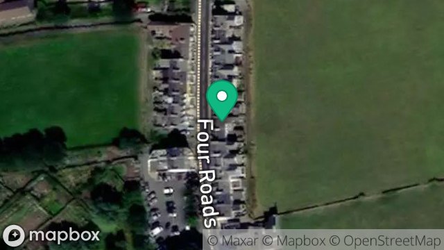 Map showing EASE DALE, FOUR ROADS, PORT ST. MARY, ISLE OF MAN, IM9 5LQ