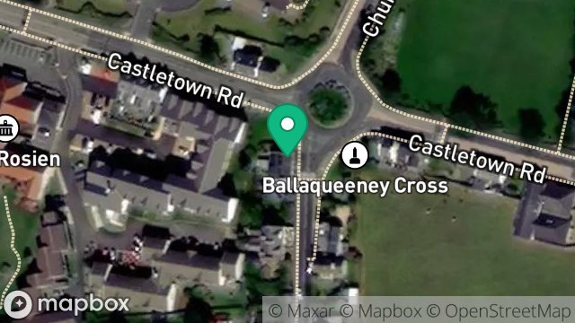 Map showing BALLAKAYT, FOUR ROADS, PORT ST. MARY, ISLE OF MAN, IM9 5LL