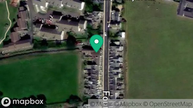 Map showing SILVERN, FOUR ROADS, PORT ST. MARY, ISLE OF MAN, IM9 5LH
