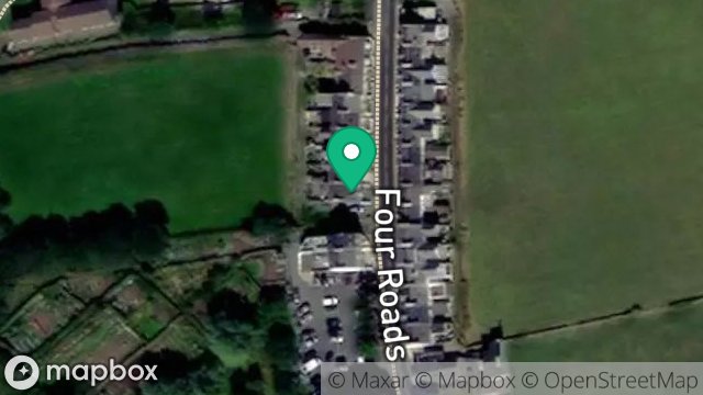 Map showing SEFTON VILLA, FOUR ROADS, PORT ST. MARY, ISLE OF MAN, IM9 5LH