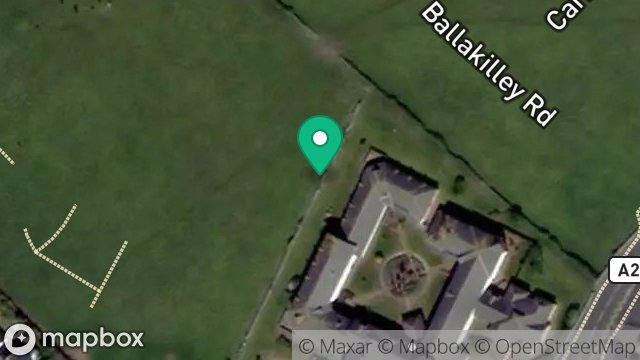 Map showing PLOTS 11, 12, 13 & 62 - LAND AT BALLAKILLEY, CHURCH ROAD, PORT ST MARY, ISLE OF MAN, IM9 6DT