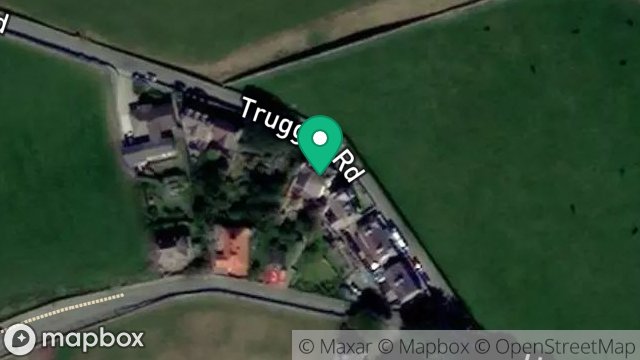 Map showing THIE VANE, TRUGGAN ROAD, PORT ST. MARY, ISLE OF MAN, IM9 5AX