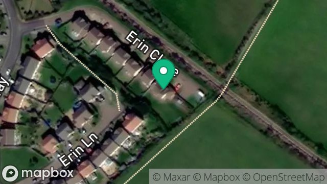 Map showing 7, ERIN CLOSE, PORT ERIN, ISLE OF MAN, IM9 6FH