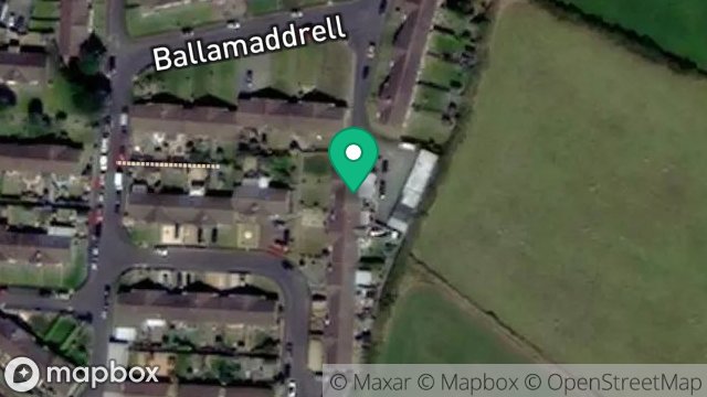 Map showing 99, BALLAMADDRELL, PORT ERIN, ISLE OF MAN, IM9 6AX