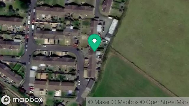Map showing 105, BALLAMADDRELL, PORT ERIN, ISLE OF MAN, IM9 6AX