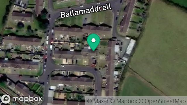 Map showing 95, BALLAMADDRELL, PORT ERIN, ISLE OF MAN, IM9 6AU