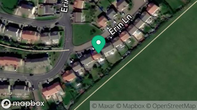 Map showing 4, ERIN LANE, PORT ERIN, ISLE OF MAN, IM9 6FE