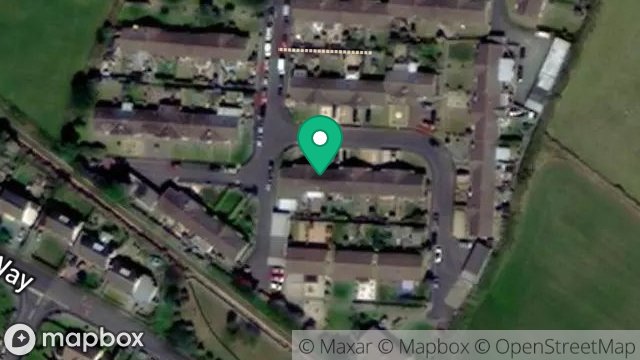 Map showing 121, BALLAMADDRELL, PORT ERIN, ISLE OF MAN, IM9 6AX