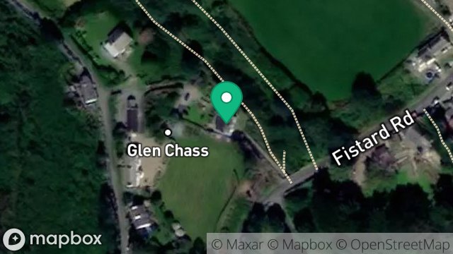 Map showing BRIDGE HOUSE, GLEN CHASS ROAD, GLEN CHASS, PORT ST. MARY, ISLE OF MAN, IM9 5PL