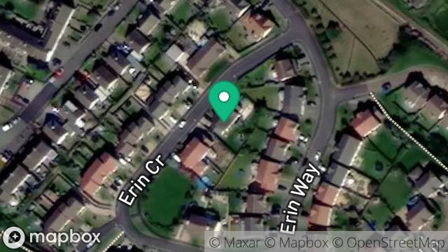 Map showing 3, ERIN CRESCENT, PORT ERIN, ISLE OF MAN, IM9 6FD