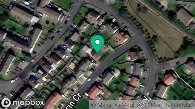 Map showing 4, ERIN CRESCENT, PORT ERIN, ISLE OF MAN, IM9 6FD