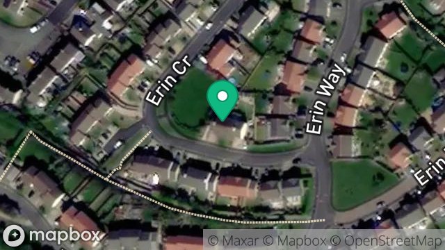 Map showing 9, ERIN CRESCENT, PORT ERIN, ISLE OF MAN, IM9 6FD