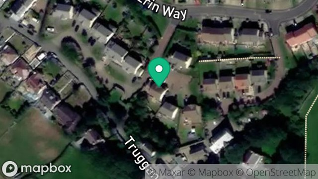 Map showing 4, ERIN VIEW, PORT ERIN, ISLE OF MAN, IM9 6FG