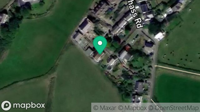 Map showing THURSO HOUSE, GLEN CHASS ROAD, GLEN CHASS, PORT ST. MARY, ISLE OF MAN, IM9 5PW