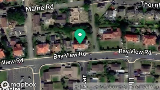 Map showing WYSTRYN, BAY VIEW ROAD, PORT ERIN, ISLE OF MAN, IM9 6LG