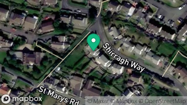 Map showing 3, SHIRRAGH WAY, PORT ERIN, ISLE OF MAN, IM9 6FB