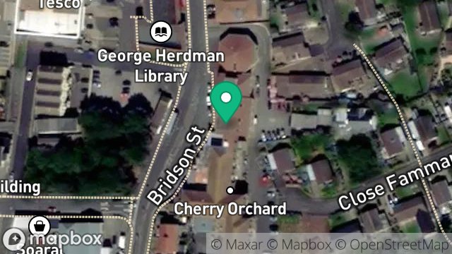 Map showing FLAT 1, CHERRY ORCHARD APARTMENTS, BRIDSON STREET, PORT ERIN, ISLE OF MAN, IM9 6AN