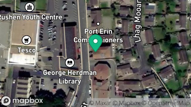 Map showing BRIDSON HOUSE, BRIDSON STREET, PORT ERIN, ISLE OF MAN, IM9 6AN