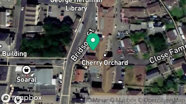 Map showing CHERRY ORCHARD APARTHOTEL, BRIDSON STREET, PORT ERIN, ISLE OF MAN, IM9 6AN