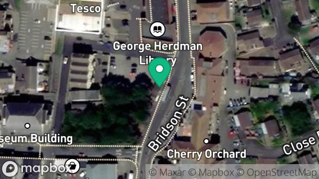 Map showing TREE ARCHYN HERITAGE CENTRE, BRIDSON STREET, PORT ERIN, ISLE OF MAN, IM9 6AN