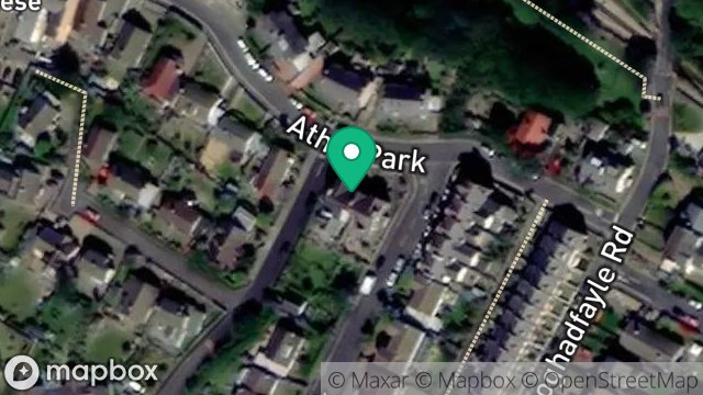 Map showing PRIMROSE LODGE, ATHOL PARK, PORT ERIN, ISLE OF MAN, IM9 6ES