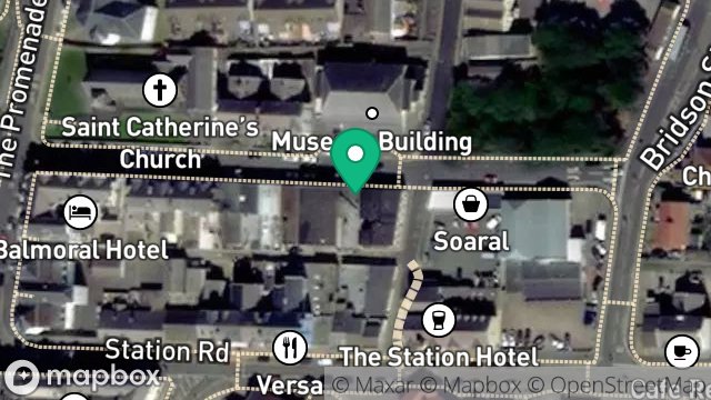 Map showing MANDARIN CHINESE TAKEAWAY, 26, CHURCH ROAD, PORT ERIN, ISLE OF MAN, IM9 6AQ