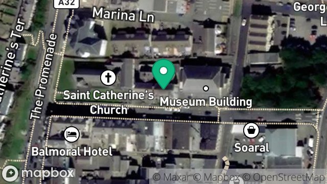 Map showing AVONDALE, 5, CHURCH ROAD, PORT ERIN, ISLE OF MAN, IM9 6AH