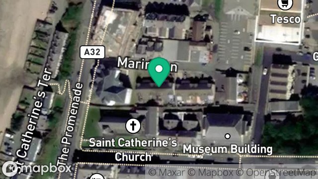 Map showing 3 EAGLE MEWS, MARINA LANE, PORT ERIN, ISLE OF MAN, IM9 6LB