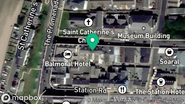 Map showing ASAHI HOUSE, 10, CHURCH ROAD, PORT ERIN, ISLE OF MAN, IM9 6AQ