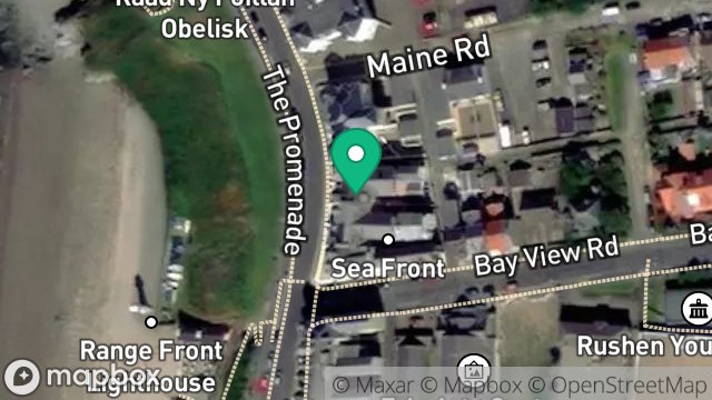 Map showing REGENT HOUSE, PROMENADE, PORT ERIN, ISLE OF MAN, IM9 6LE