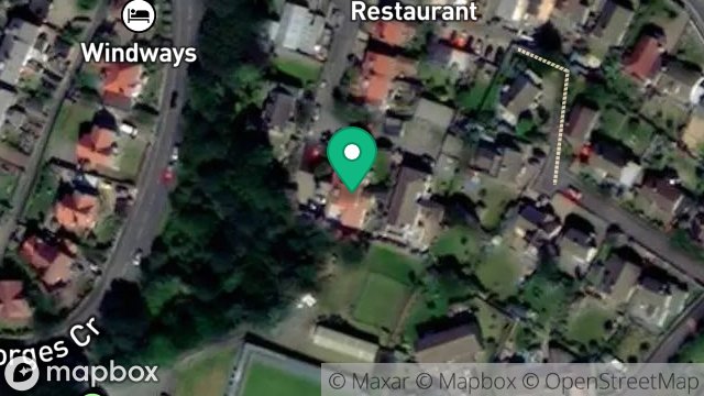 Map showing MILNER, ATHOL AVENUE, PORT ERIN, ISLE OF MAN, IM9 6EY