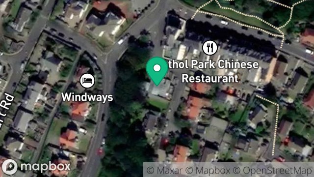 Map showing KENNAUGH & SKINNER LTD, THE WORKSHOP, ATHOL PLACE, PORT ERIN, ISLE OF MAN, IM9 6HT