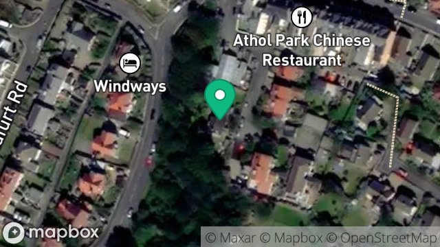 Map showing SHIDDA, ATHOL AVENUE, PORT ERIN, ISLE OF MAN, IM9 6EY