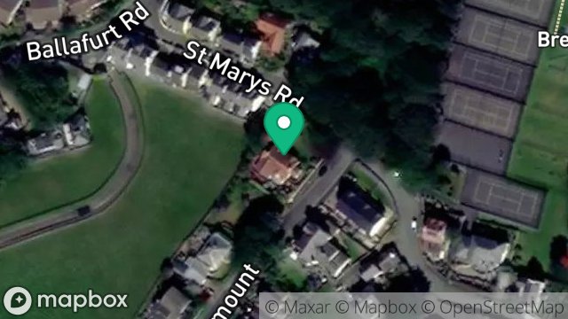 Map showing TRAFFORD, BAYMOUNT, PORT ERIN, ISLE OF MAN, IM9 6JH