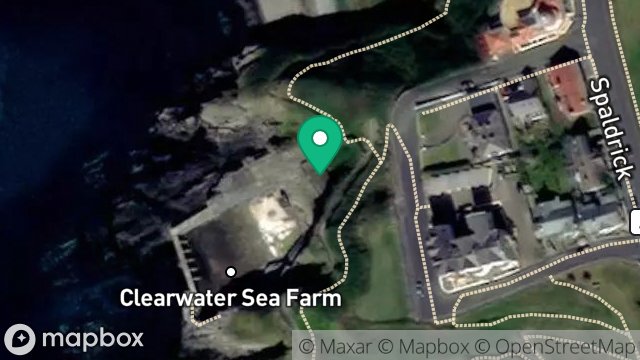 Map showing TRAIE MENAGH POOL, TRAAIE MEANAGH DRIVE, PORT ERIN, ISLE OF MAN, IM9 6LL