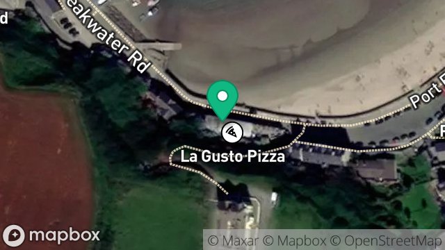 Map showing BEACHCOMBER ARCADE, SHORE ROAD, PORT ERIN, ISLE OF MAN, IM9 6HL