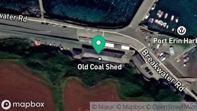 Map showing FORAGING VINTNERS, BREAKWATER ROAD, PORT ERIN, ISLE OF MAN, IM9 6JA