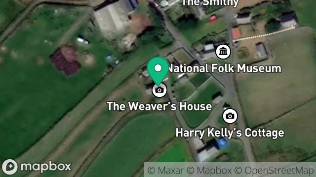 Map showing THIE Y FIDDER, CREGNEASH, ISLE OF MAN, IM9 5PT