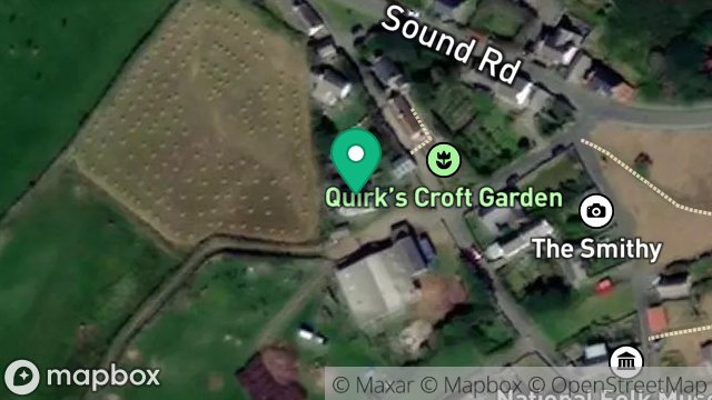 Map showing CHURCH FARM, CREGNEASH, ISLE OF MAN, IM9 5PT