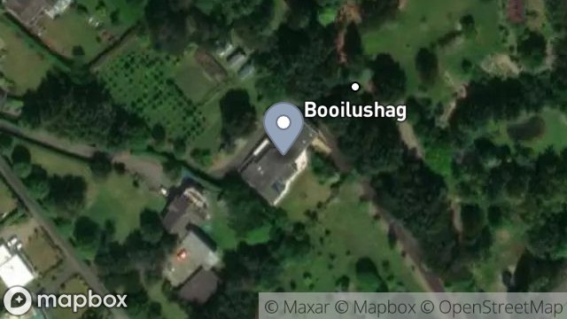 Map showing GLENWOOD, BOOILUSHAG, BALLAJORA HILL, BALLAJORA, RAMSEY, ISLE OF MAN, IM7 1BD