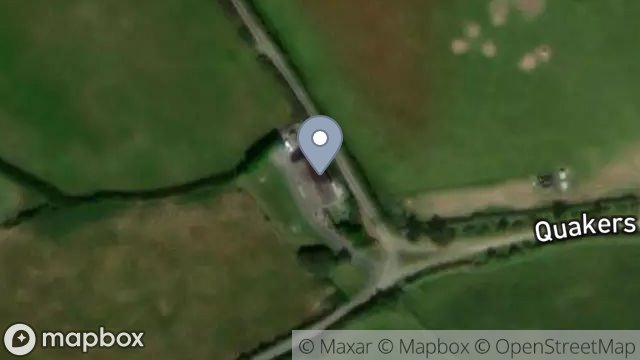 Map showing BALLADAN, QUAKERS ROAD, CORNAA, RAMSEY, ISLE OF MAN, IM7 1EF