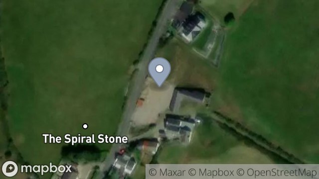 Map showing LAND NORTH WEST OF, BALLARAGH OLD FARMHOUSE, 107 BALLARAGH TO BULGHAM, BALLARAGH, LAXEY, ISLE OF MAN, IM4 7PN