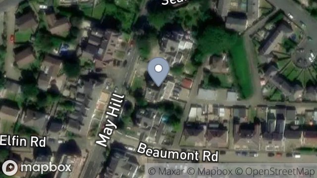 Map showing BALI HAI, MAY HILL, RAMSEY, ISLE OF MAN, IM8 2HG