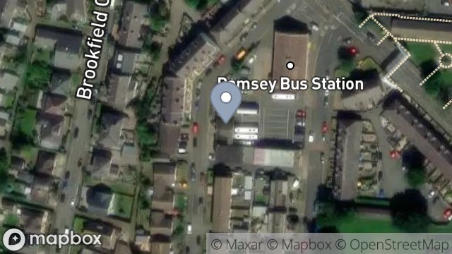 Map showing CONCORDE HOUSE, WESTBOURNE ROAD, RAMSEY, ISLE OF MAN, IM8 2ER