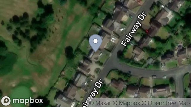 Map showing 33, FAIRWAY DRIVE, RAMSEY, ISLE OF MAN, IM8 2BD