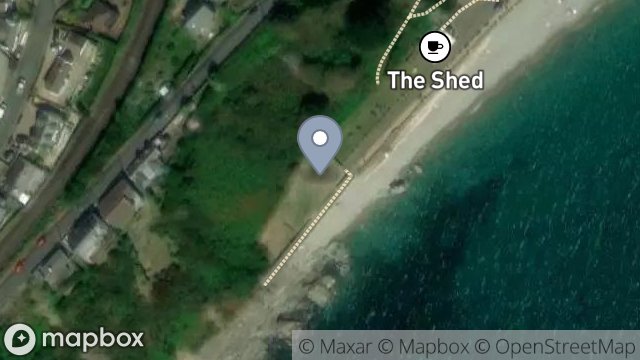 Map showing CLASSY CANINE, END HOUSE, THE PROMENADE, LAXEY, ISLE OF MAN, IM4 7DD