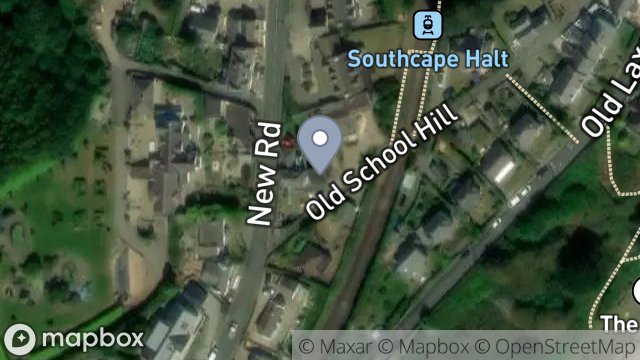 Map showing CORLEY ROCK, SOUTH CAPE, LAXEY, ISLE OF MAN, IM4 7JA