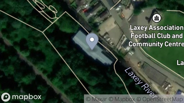 Map showing RACE SIDE TURBINE HOUSE, GLEN ROAD, LAXEY, ISLE OF MAN, IM4 7AR