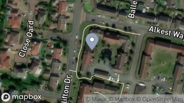 Map showing 5 MAGNUS COURT, KINGS REACH, RAMSEY, ISLE OF MAN, IM8 3NT