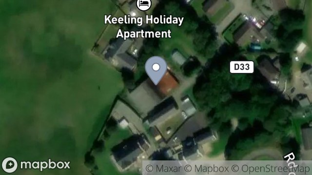 Map showing BALLAMENAGH FARM, BALLAMENAGH ROAD, BALDRINE, ISLE OF MAN, IM4 6AL